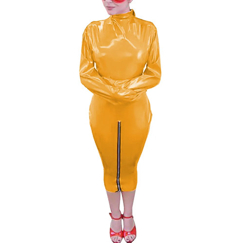 Pvc wrap hobble kleid - hobble,