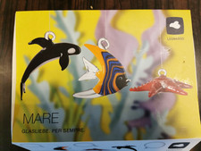 Leonardo Mare Dekoset 3-tlg. Seestern Orca Fisch Figuren Dekoration Deko Glas