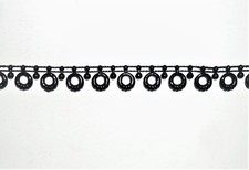 Schwarz Geringelt Perlen