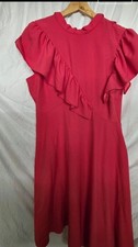 Wunderschönes rotes kleid mit - kleid,