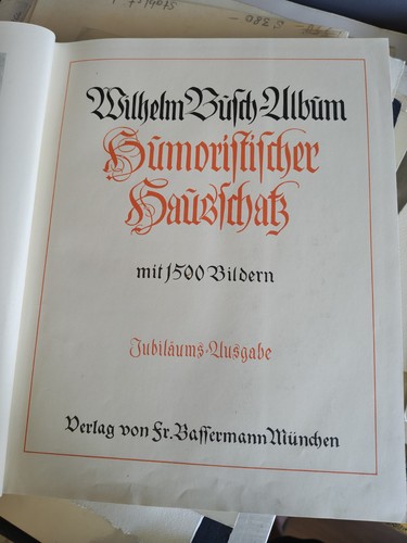 Buch wilhelm busch album - busch,