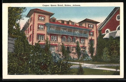Ansichtskarte bisbee az - bisbee,,