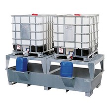 Auffangwanne für 2 IBC /