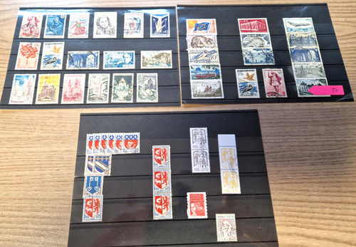 Briefmarken aus frankreich - aus,