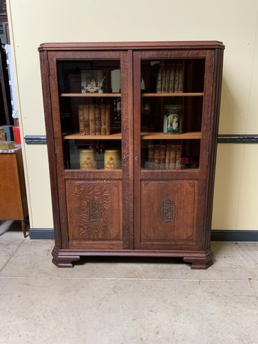 Antik art deco - , vitrine