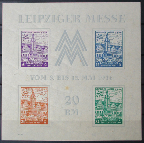 Sbz block leipziger messe - sbz,