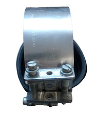 CV-Verbinder V2A DN 100 mit Gummi Dichtungsmanschette SML-Rohr EPDM