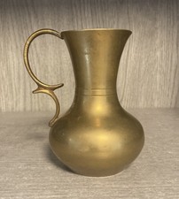 Vase - Dekovase- Blumenvase - Krug / Material: Messing