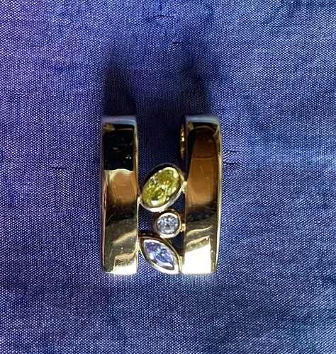 Goldfarbener anhänger für - goldfarbener,