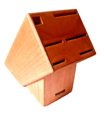 Messerblock aus Holz- Thomas