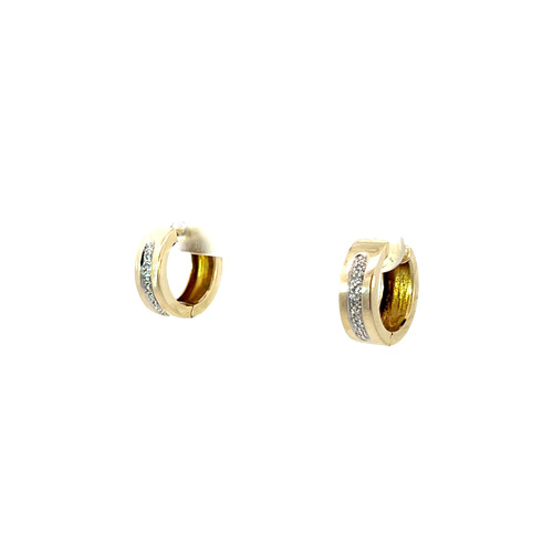 Creolen gelbgold 585 14 - creolen, /