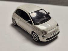 Fiat 500 weiß  - Norev - Modellauto (K16)