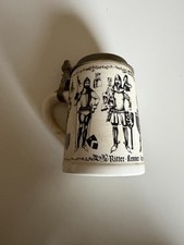 Antiker bierkrug mit - antiker,