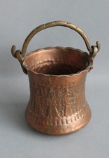 Massiver Kupferkessel