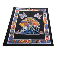 Dekotuch Poster Hippie Goa