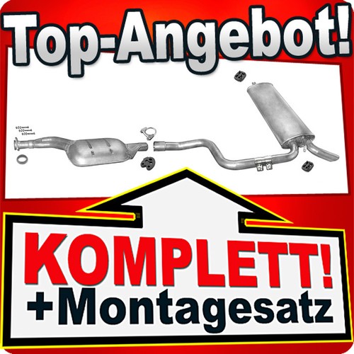Auspuff für mercedes - für,