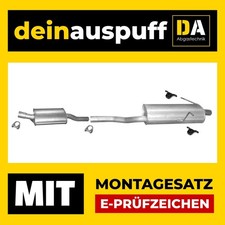 Auspuffanlage für BMW 3er E46 316i 318i 318Ci Auspuff E208