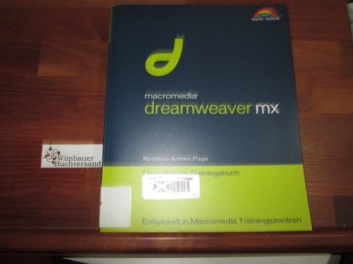 Macromedia dreamweaver - macromedia, mx
