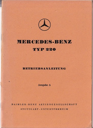 Mercedes typ 220 - typ,