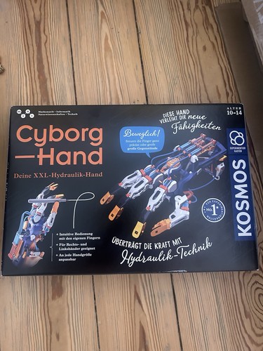Cyborg hand experiment - cyborg,