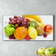 Wandkunst Leinwand Bild Uhr