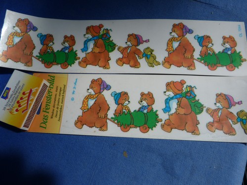 Fensterbilder bärchen - fensterbilder,