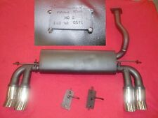 MOHR / Power Rohr Endschalldämpfer 4 x 90mm Honda Civic EP3 evtl. EP2 Bj: 01- 08