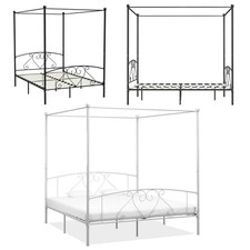 Himmelbett-Gestell Metall Bett