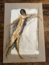 Rolf Märkl Akt Mischtechnik Signiert