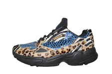 ADIDAS Falcon Leopard Damen Sneaker F37106 Bunt Gr.42 2/3 UK 8,5