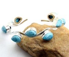 Karibik Larimar Edelstein