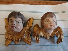 2 antike Putto Köpfe