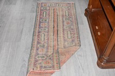 Vintage Turkish Oushak Teppich