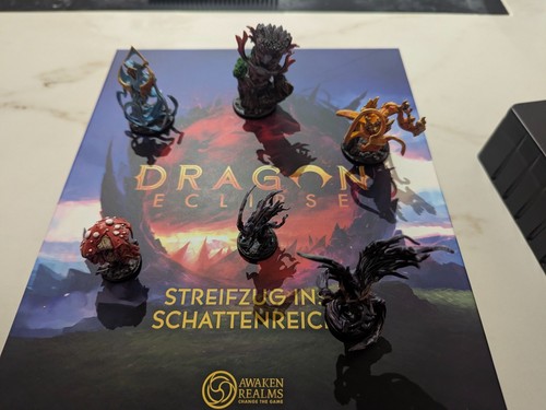 Dragon eclipse bemalte - dragon,