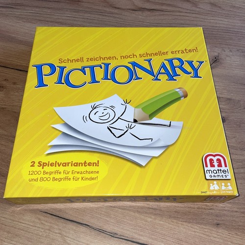 Pictionary mattel ab 8 - -,