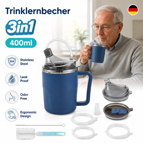 Schnabeltasse senioren mit - schnabeltasse,