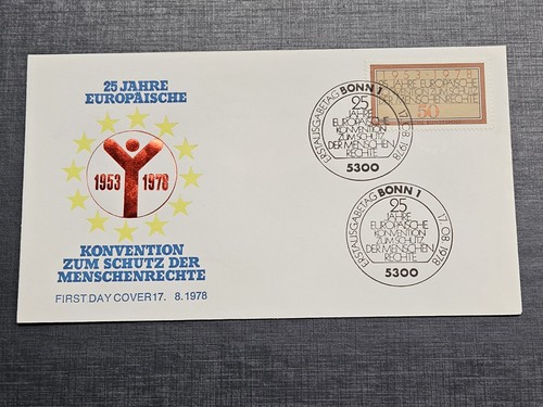 1978 bund fdc erstagsbrief - bund,