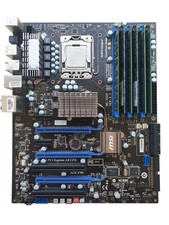 MSI X58 Pro-E Mainboard +  i7 920 Cpu Prozessor + 32 gb ddr3 Ram Arbeitsspeicher