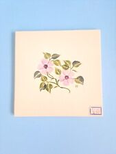 Kachel Motiv Fliese  Porzellan Wandfliese Untersetzer Blumenmotiv 15x15 Bonna(8)