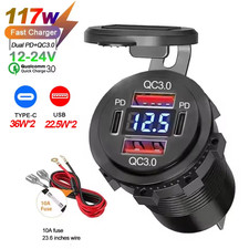 12V QC 3.0 PD USB Auto KFZ