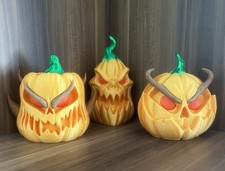 Halloween  Deko Kürbis 3‘er