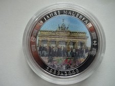 Medaille / DDR - 20 Jahre Mauerfall - 1989-2009 in Plastikkapsel