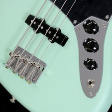 Fender American Performer Jazz Bass Maple Satin Surf Green Gebraucht
