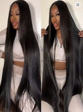 13x4  26inch Front Wigs Human