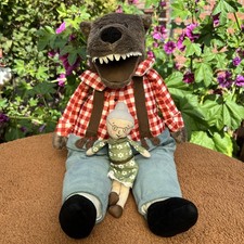 IKEA Wolf Lufsig + Großmutter Kuscheltier Stofftier Plüschtier gebraucht