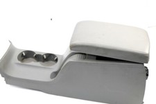 VW Passat 3BG Mittelarmlehne Armlehne Fach Lehne Mittelkonsole Leder grau