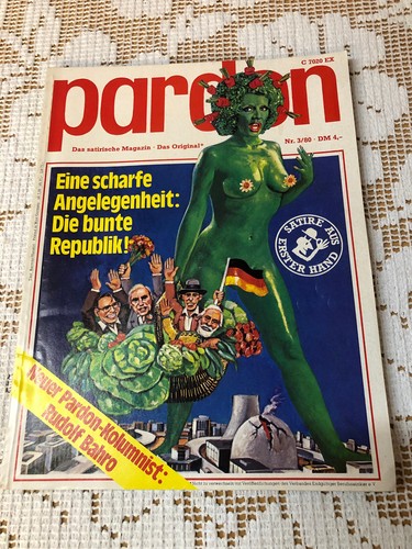 Zeitschrift pardon das satire - pardon,,