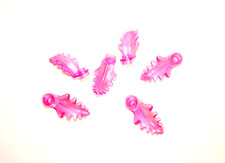 6x LEGO® Blatt/Farn/Pflanze aufrecht an 1x1 Rundplatte 2682 NEU Satin Trans Pink