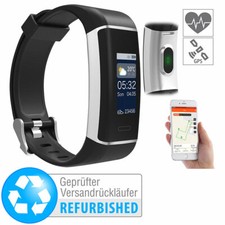 newgen medicals Fitness-GPS-Armband mit XL-Farb-Display (Versandrückläufer)