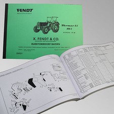 Fendt Ersatzteilliste für Farmer 5S 106S Baureihe FW 268Traktor Schlepper 268001
